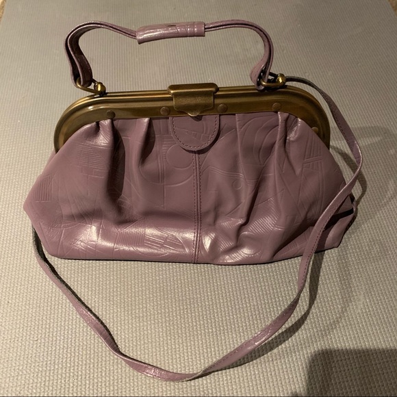 VINTAGE LEATHER purse - Picture 1 of 5